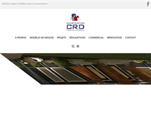 Tablet Screenshot of constructioncrd.com